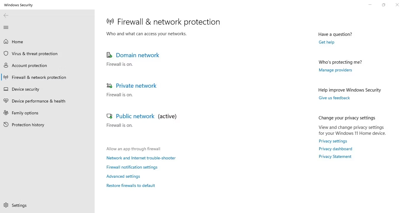 Allow Chrome Access the Network in Your Firewall