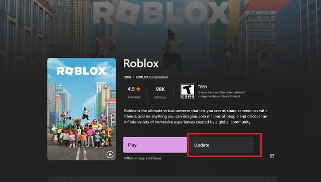 How To Update Roblox